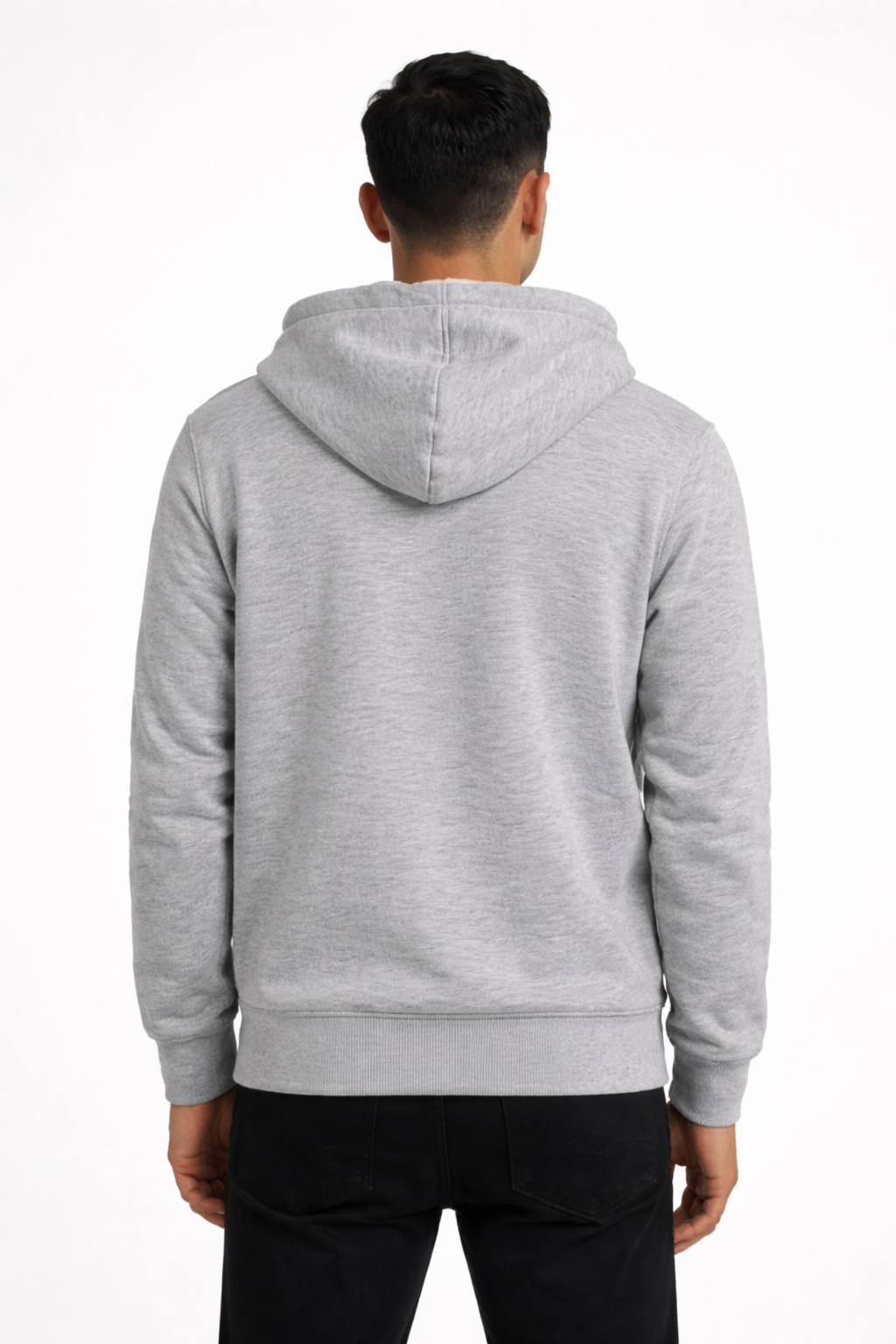 Men’s Zip-Front Hooded Sweatshirt