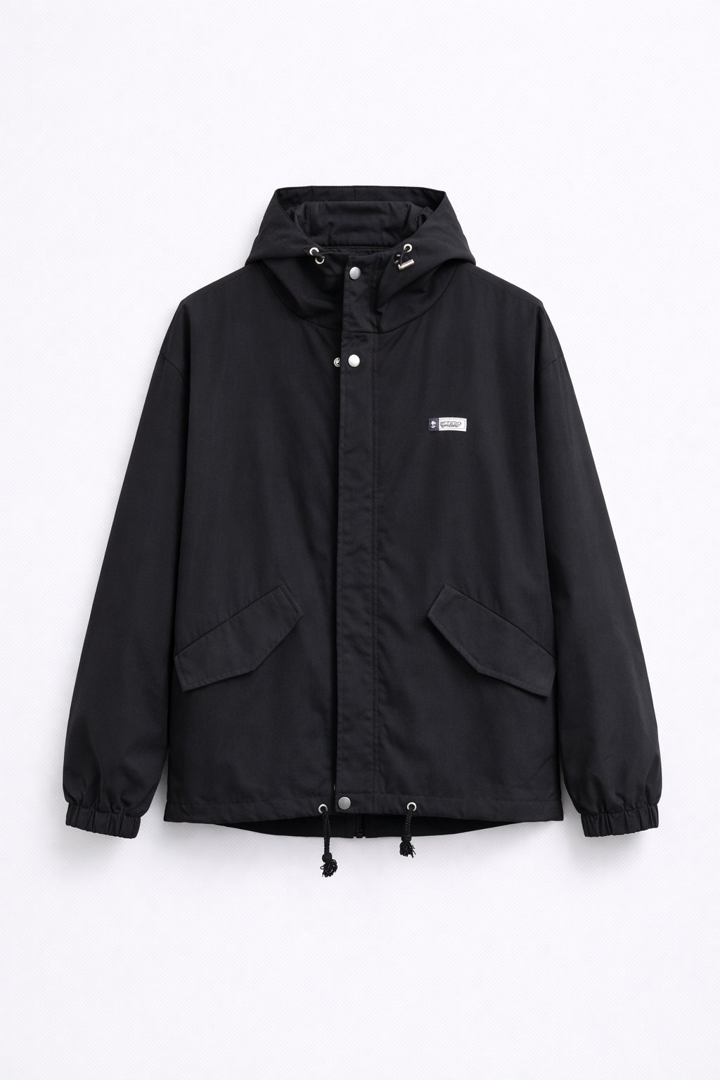 Stealth Edge Hooded Jacket – Black