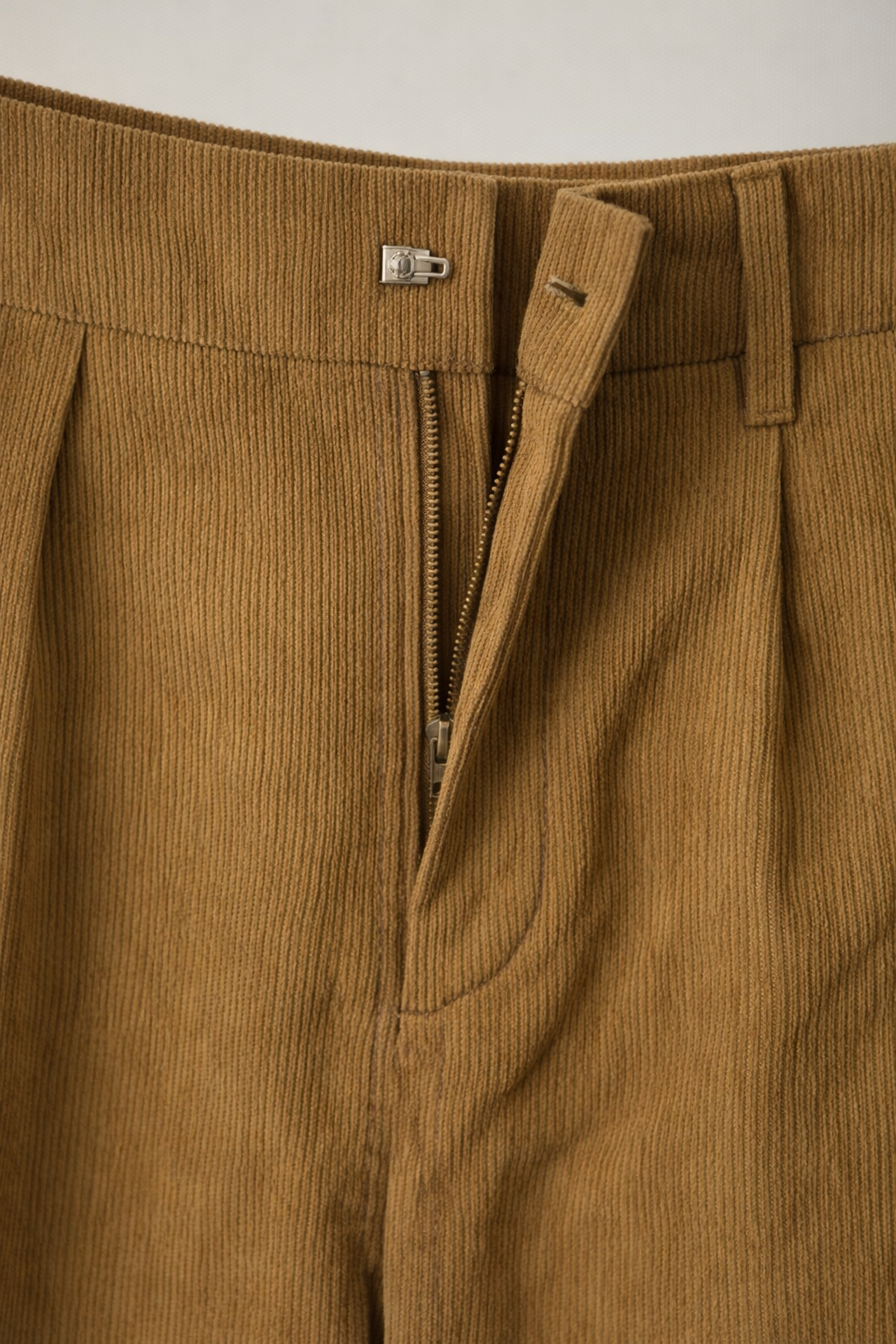 Women’s Corduroy Wide Leg Pants – Brown High Waist Trousers