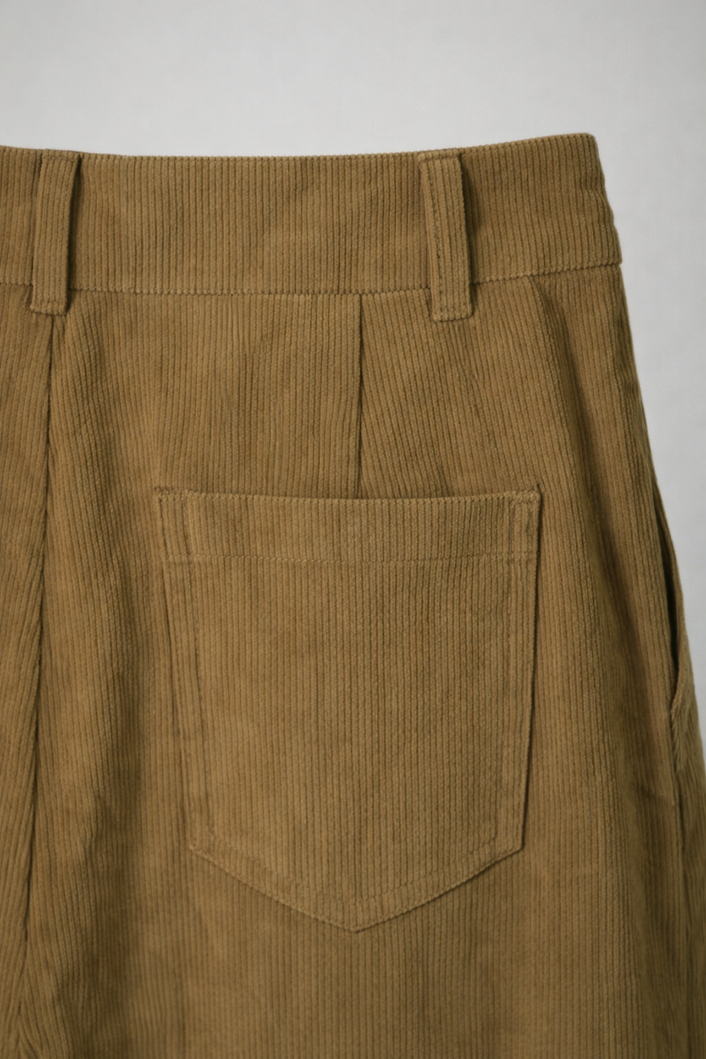 Women’s Corduroy Wide Leg Pants – Brown High Waist Trousers