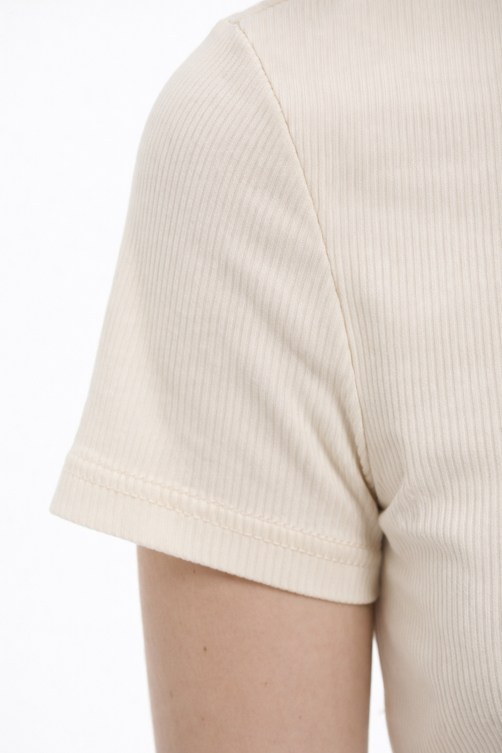 Women’s Graphic Ribbed Crop Top