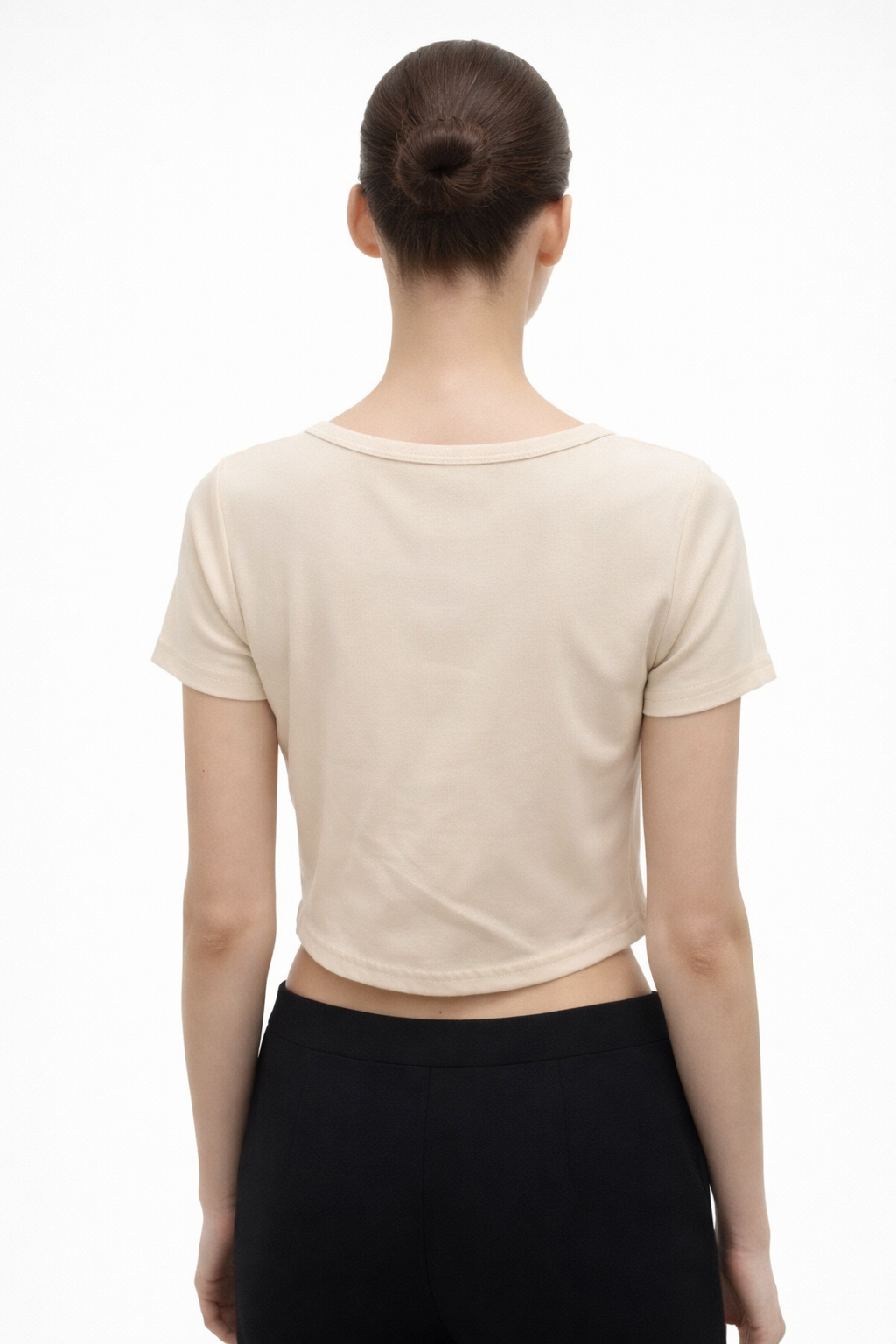 Women’s Logo Print Short-Sleeve Crop Top