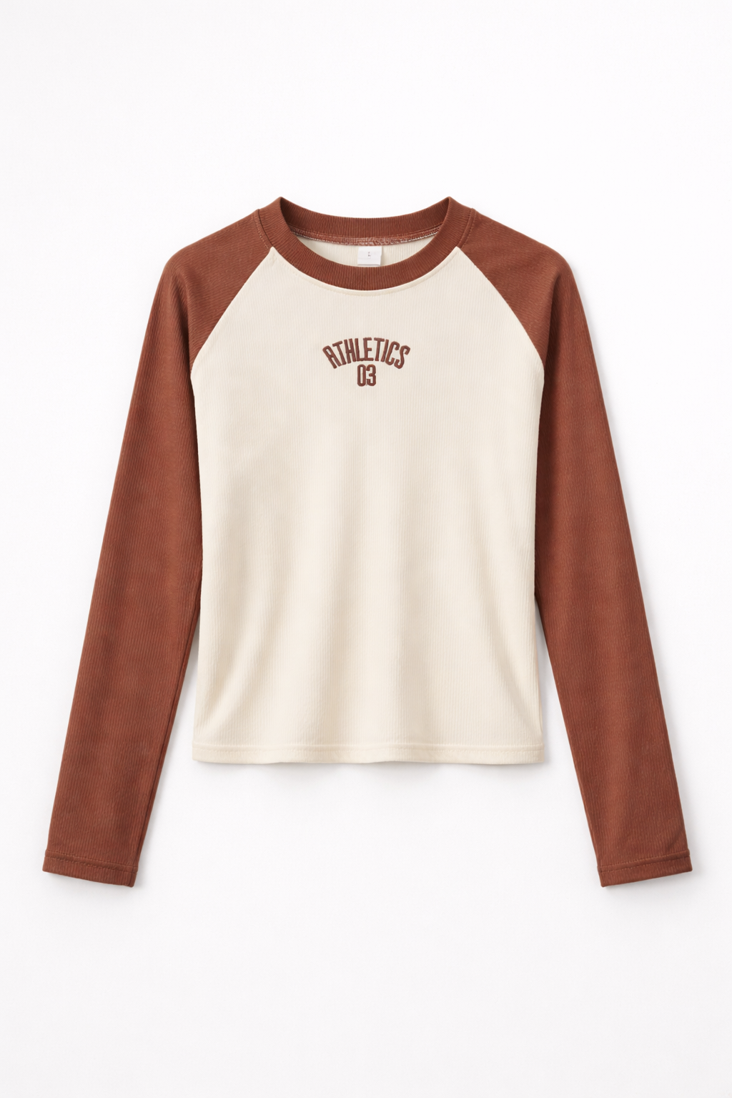 Women’s Long-Sleeve Raglan Ribbed Top