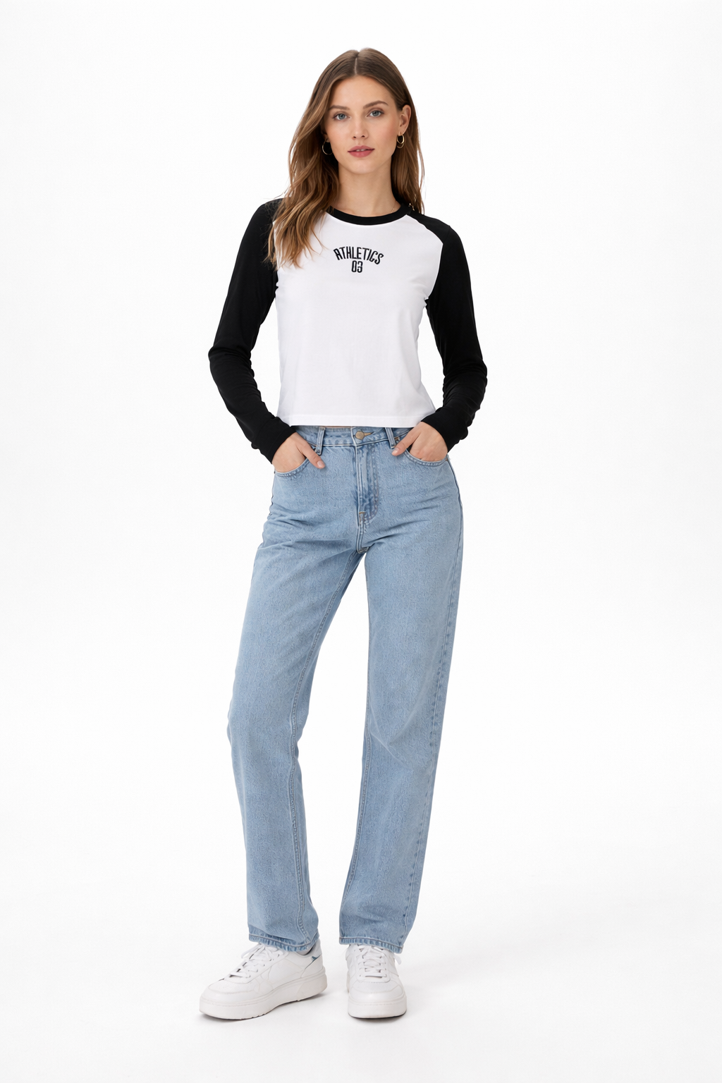Women’s Raglan Long-Sleeve Top