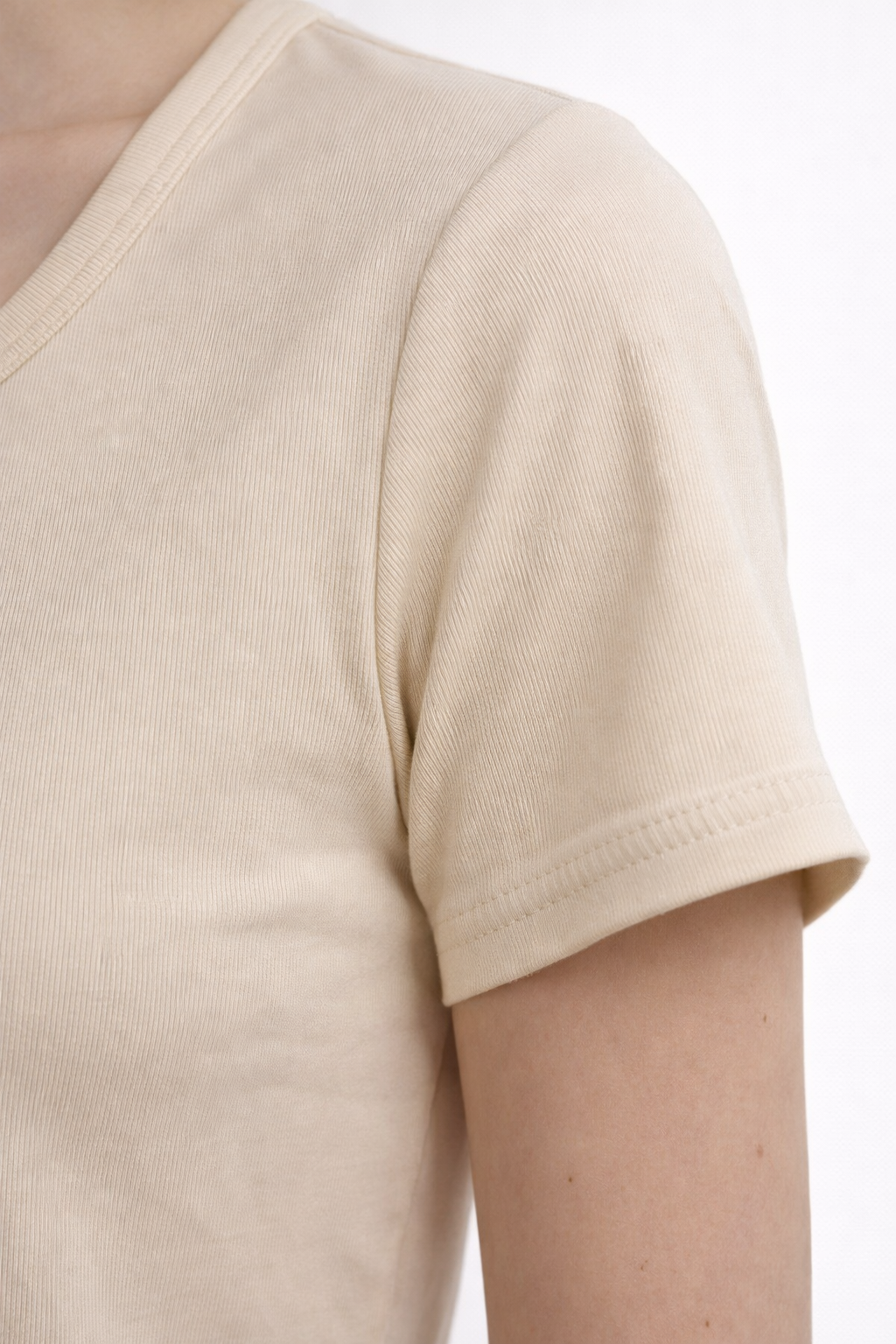 Women’s Ribbed Logo Crop Top