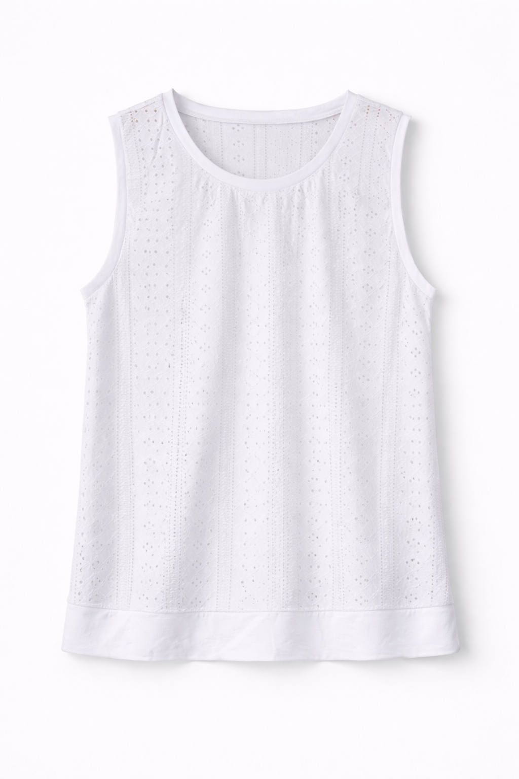 Women’s Sleeveless Textured Top