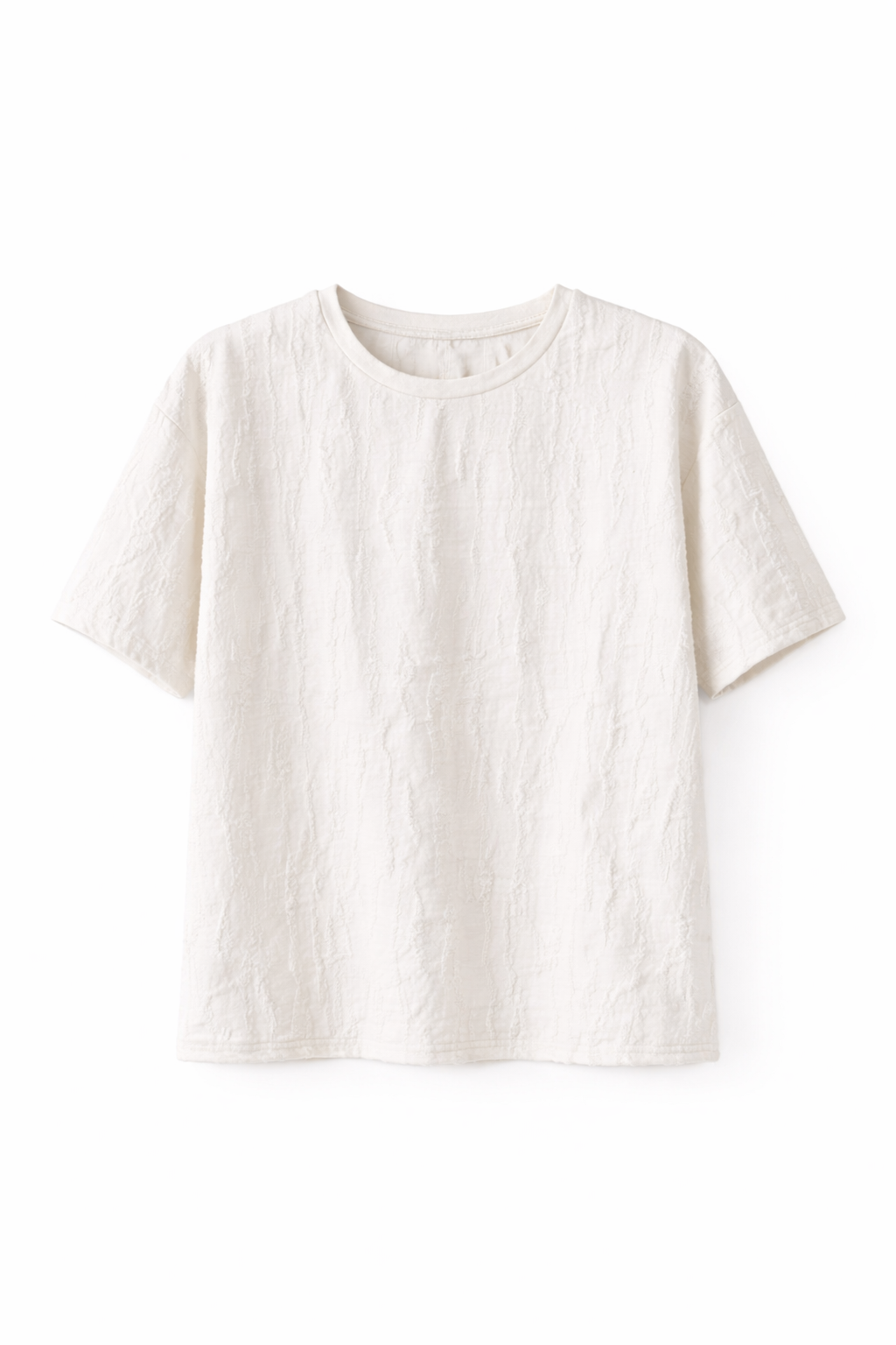 Women’s Textured Short-Sleeve Top