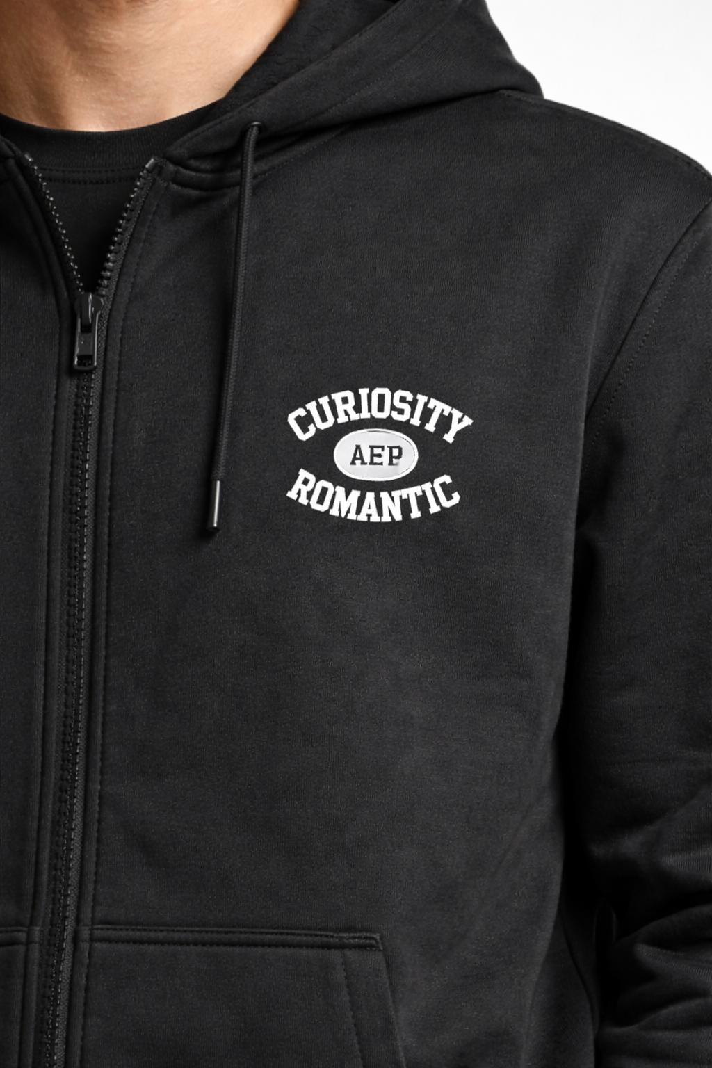 Men’s Zip-Front Hooded Sweatshirt