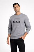 Men’s Grey Printed Sweatshirt