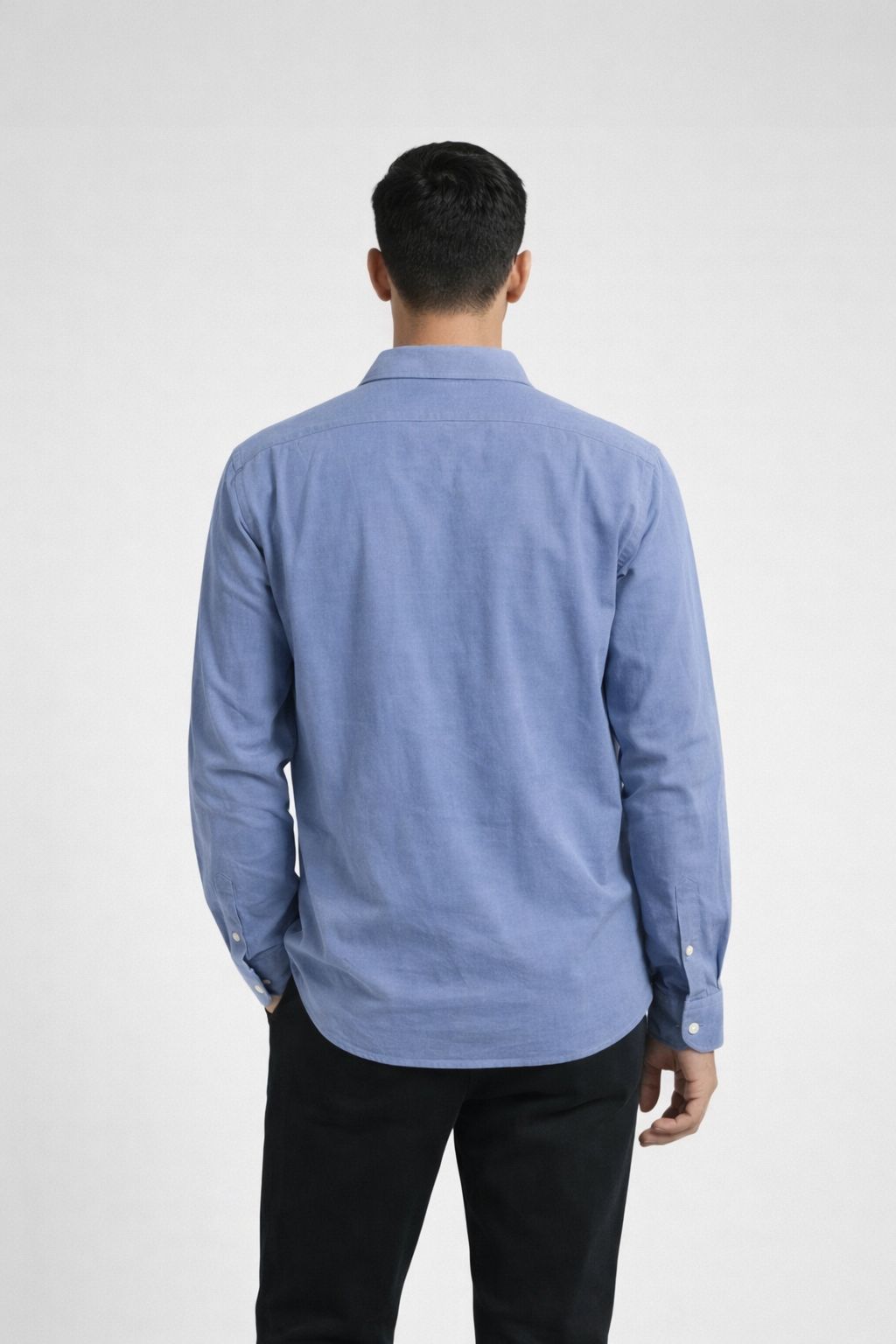 Men’s Sky Blue Classic Full Sleeve Shirt