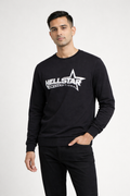 Men’s Classic Black Crew Neck Sweatshirt