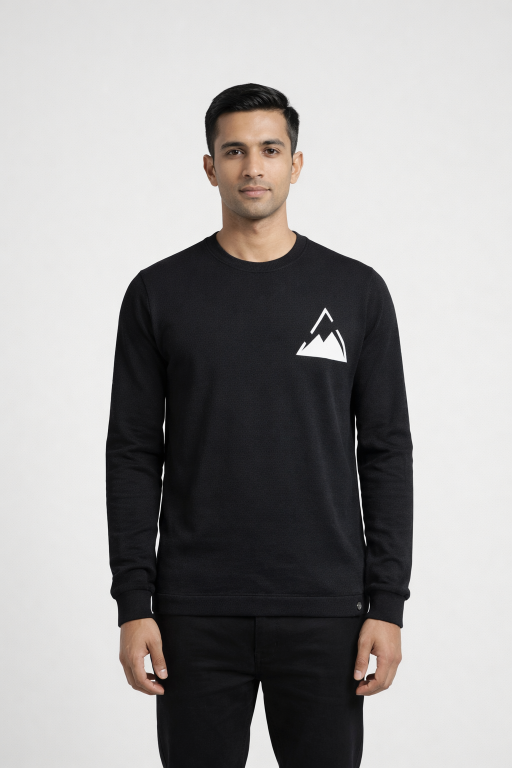 Men’s Printed Crew-Neck Sweatshirt