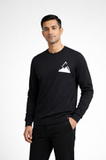 Men’s Printed Crew-Neck Sweatshirt