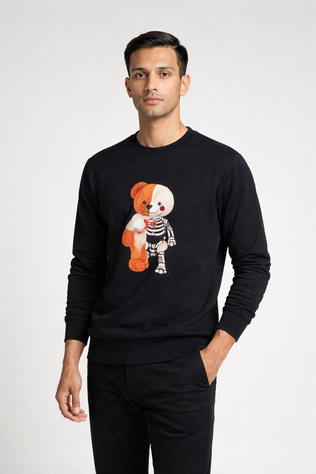 Men’s Graphic Crew-Neck Sweatshirt