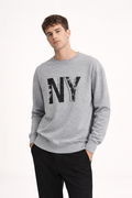 Men’s Grey Graphic Sweatshirt