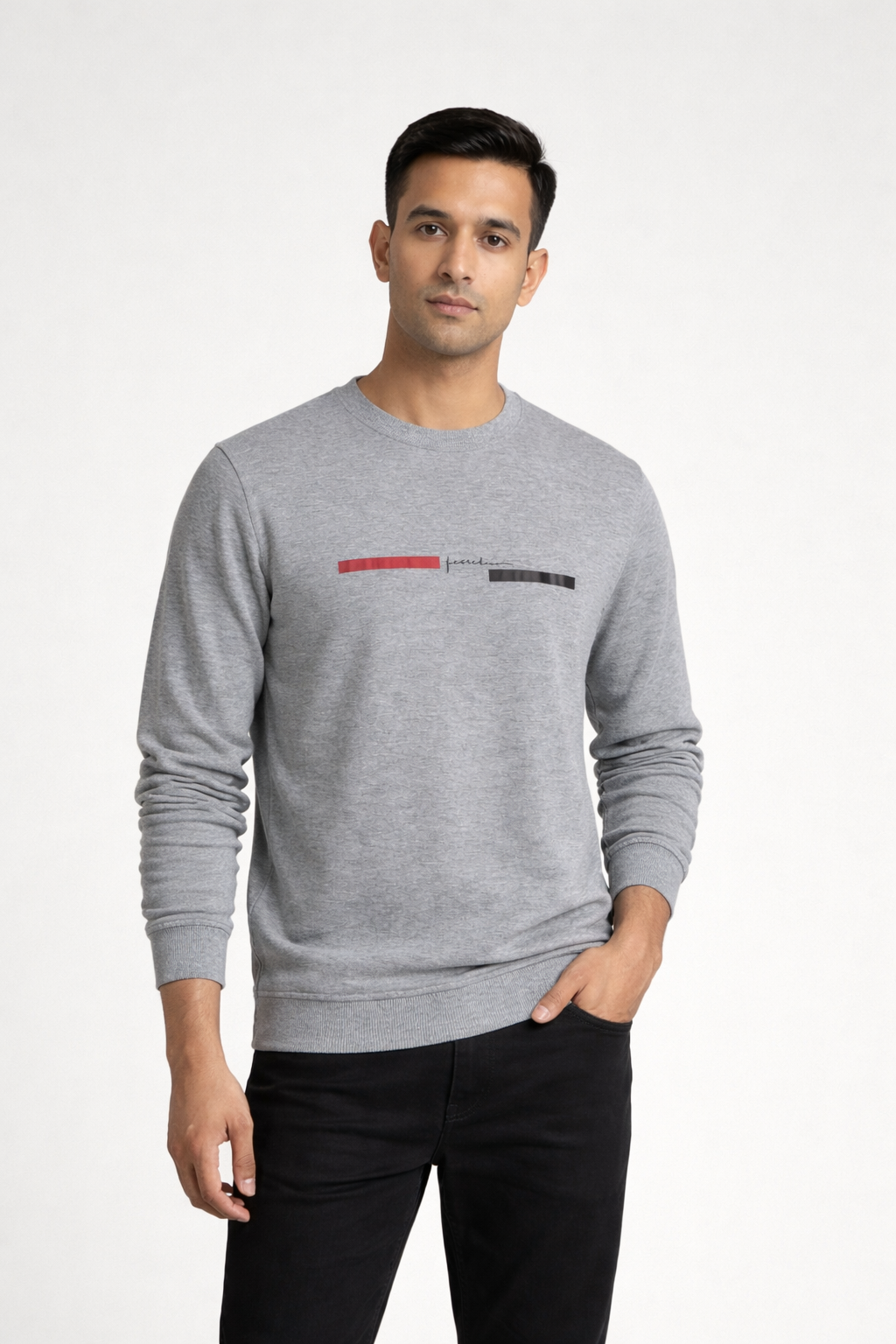 Men’s Grey Graphic Sweatshirt