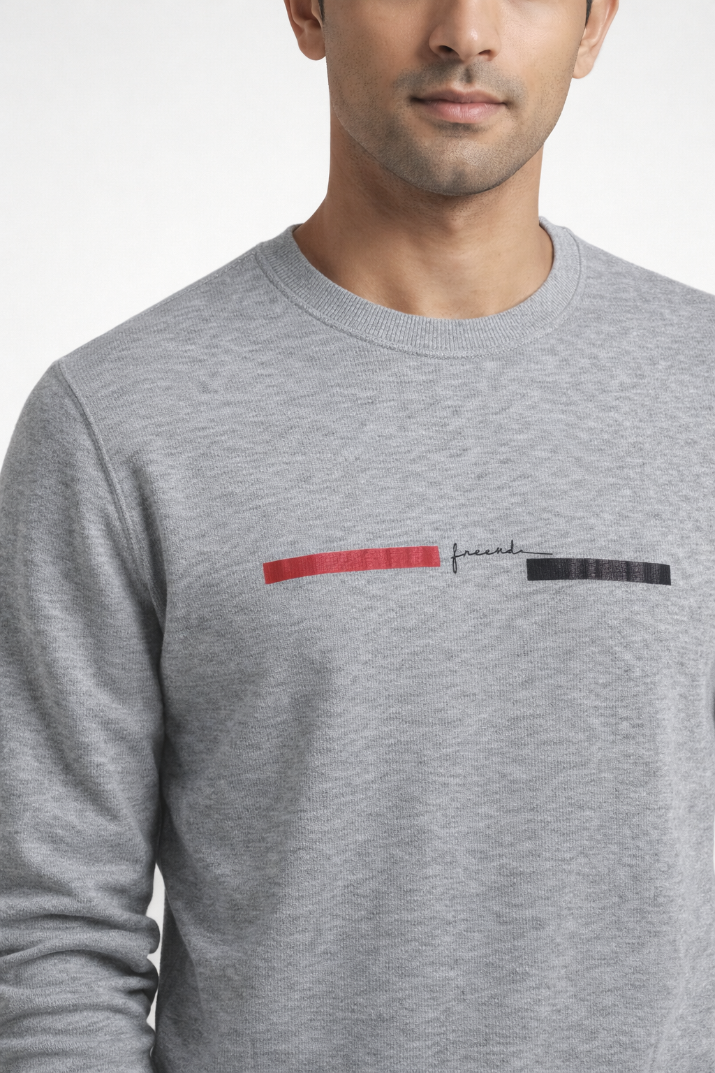Men’s Grey Graphic Sweatshirt