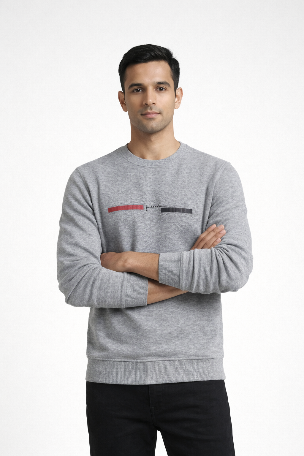 Men’s Grey Graphic Sweatshirt