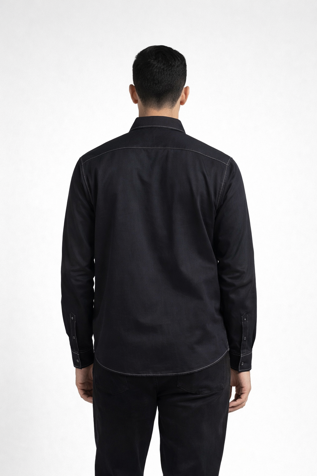 Men’s Black Classic Full Sleeve Shirt