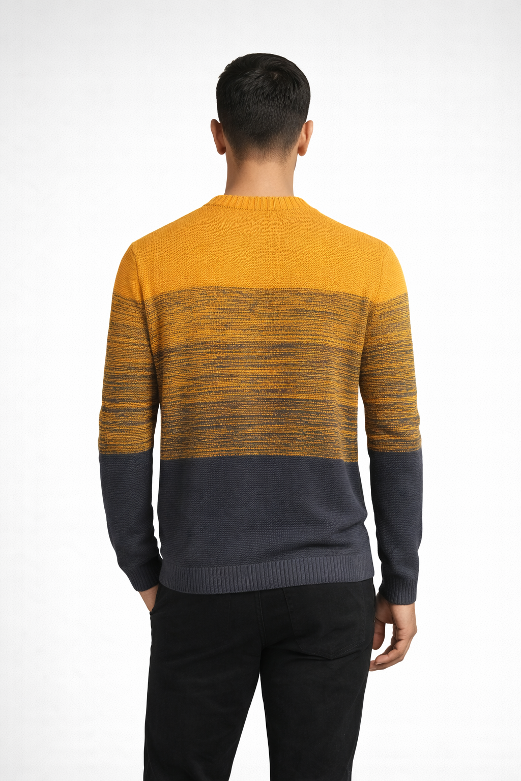 Men’s Colorblock Knit Pullover