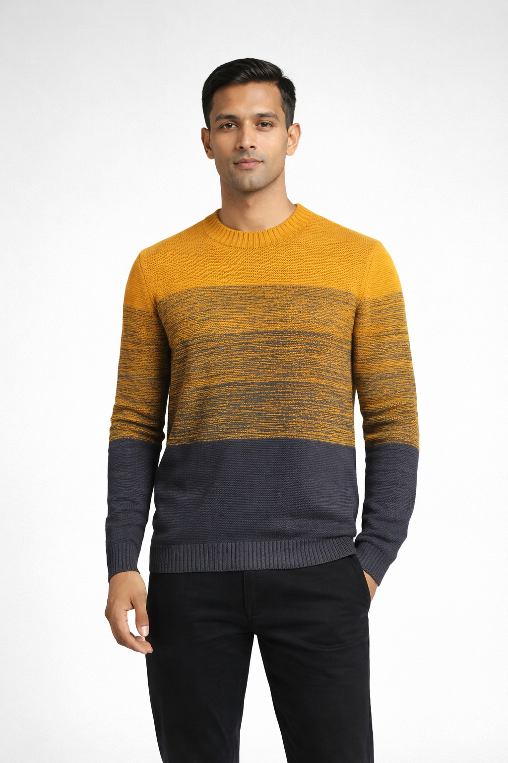 Men’s Colorblock Knit Pullover