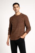 Men’s Textured Knit Pullover