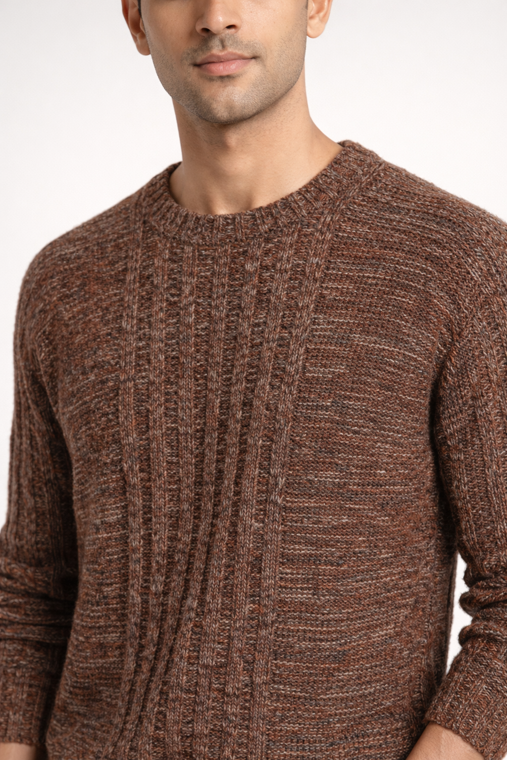 Men’s Textured Knit Pullover