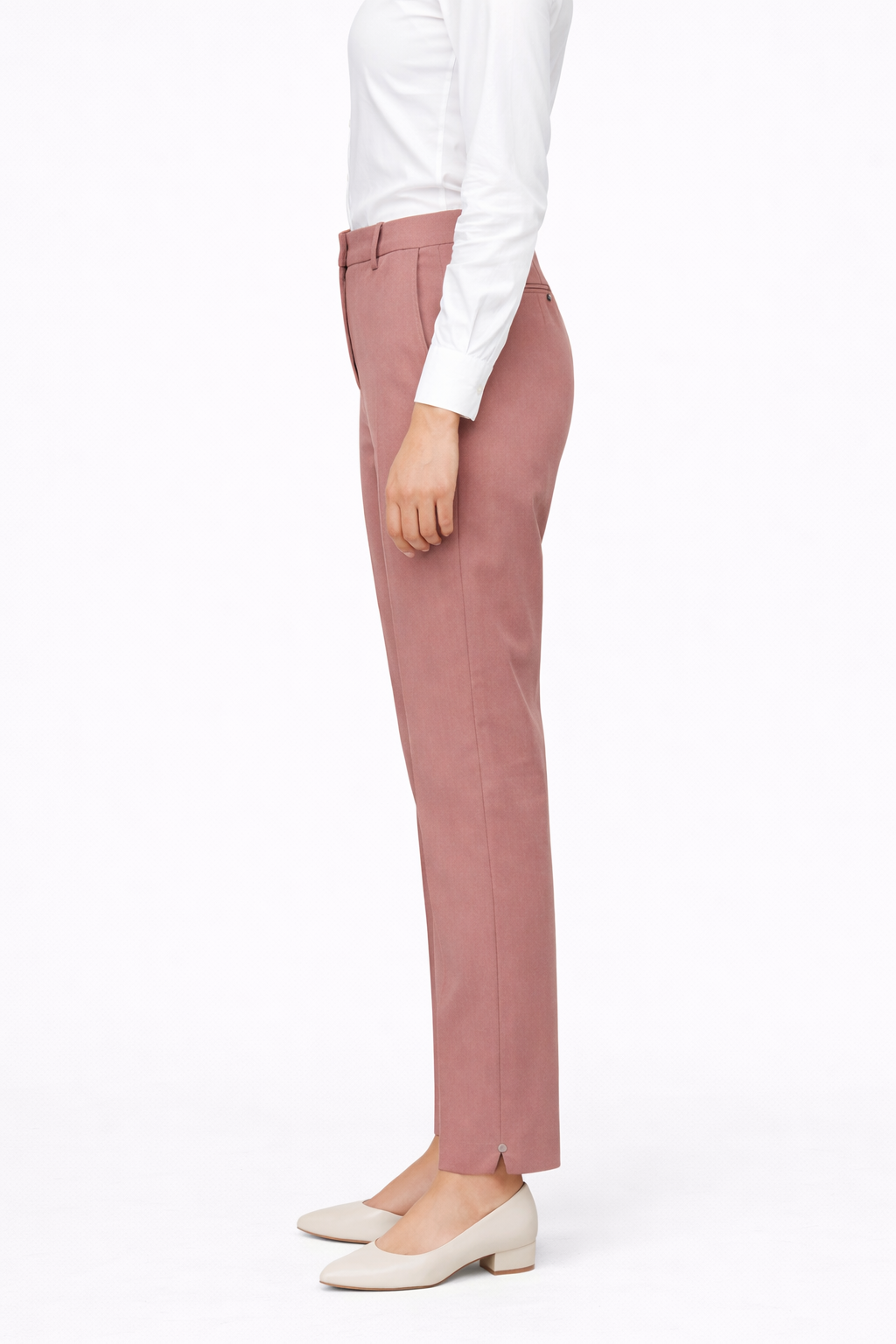 Women’s Rose Pink Tailored Formal Trousers